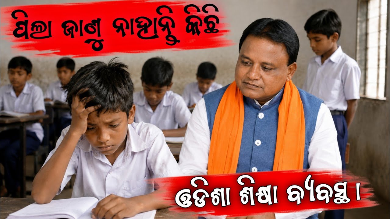 The Truth of Odisha Government Schools | Why Many Children Still Can't Read? | Mishra ji odia
