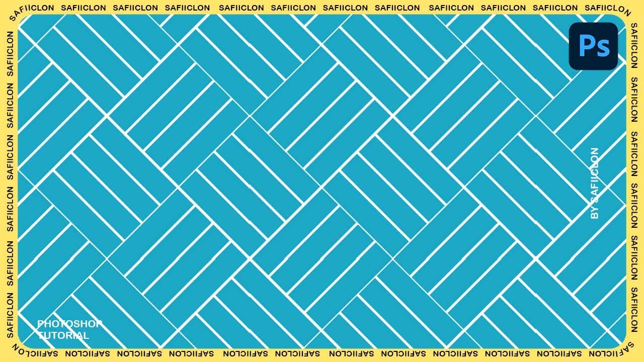 [ Photoshop Tutorial ] Create a Double Weave Pattern Background in Photoshop