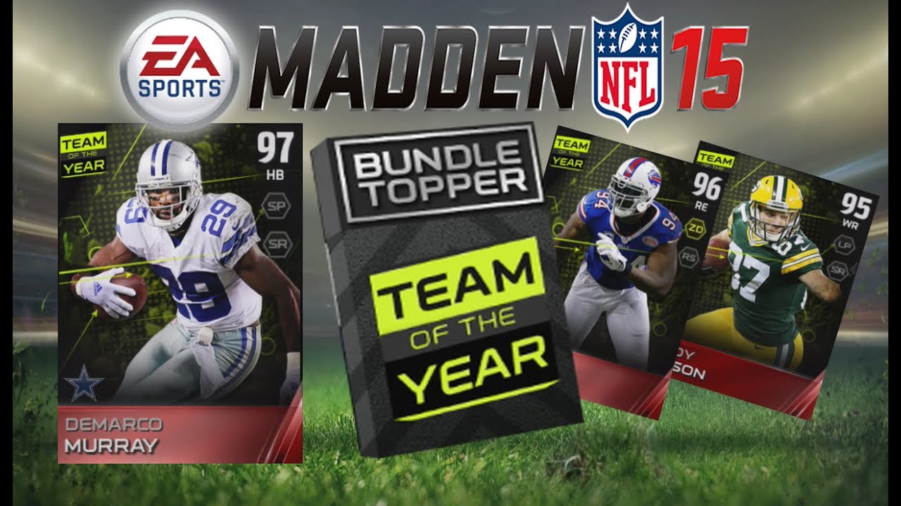 Madden 15 Ultimate Team - Открытие паков TOTY! Потрясающий набор &laquo;Команда года&raquo;! MUT 15