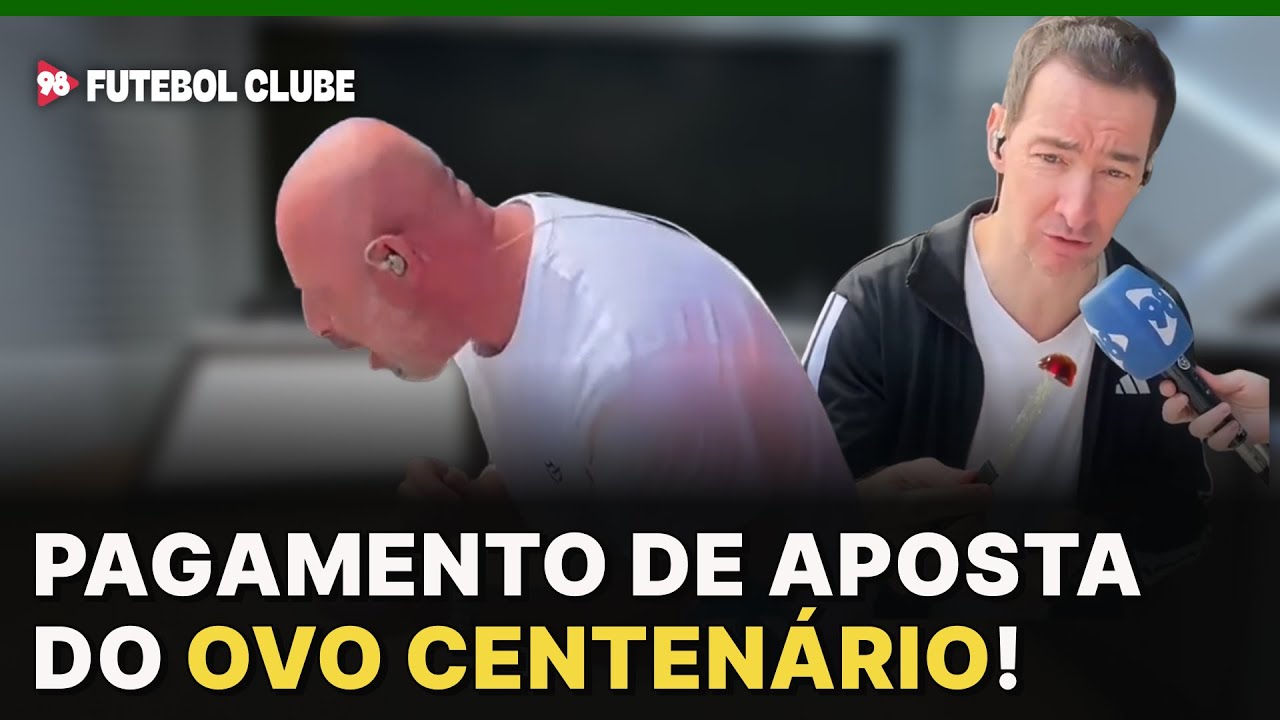 CRUZEIRO CLASSIFICADO: Atleticanos da bancada do 98FC tiveram que comer o OVO CENTENÁRIO!