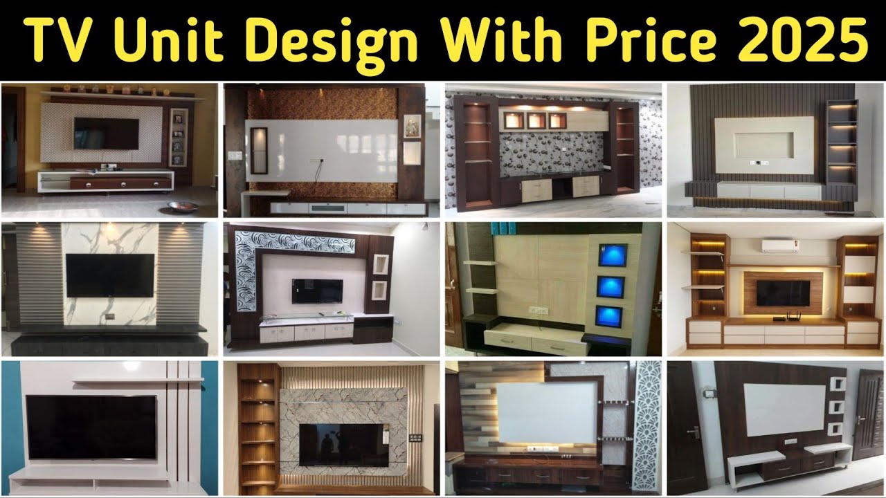 TV Unit Design 2025 ✨| TV Unit Design Low Budget | TV Cabinet | TV Unit Design | TV Stand Design 