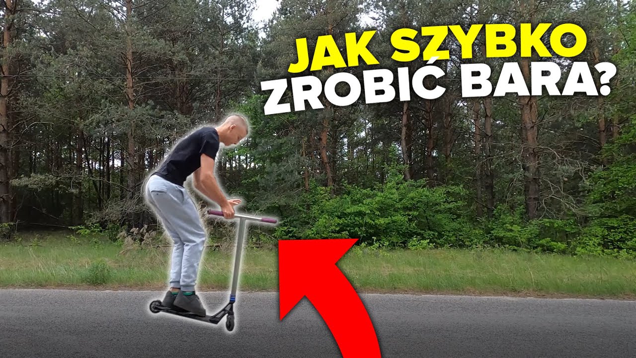 JAK SZYBKO ZROBIĆ BARA NA HULAJNODZE?