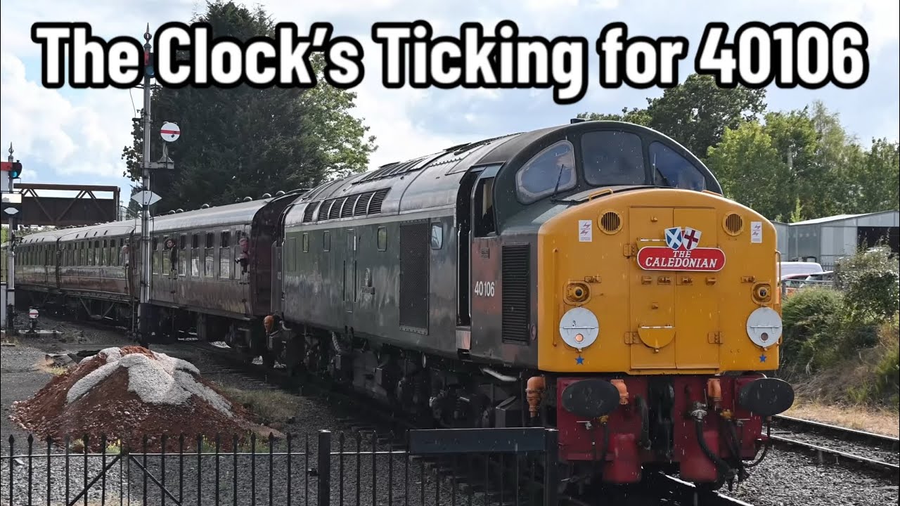 Class 40 No.40106 Nears the End at the Severn Valley Railway | With 20048 & 46045 also in service! 