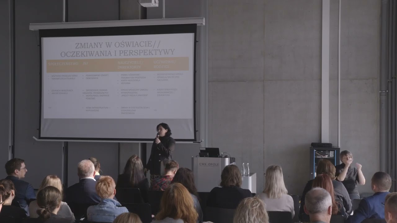 Konferencja „Edukacja ustawiczna wyzwaniem współczesności – Zmiany w oświacie - ....”, część 1