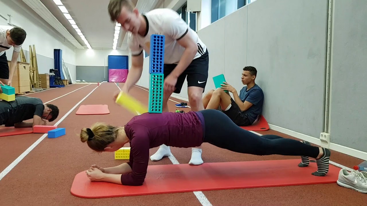 Allgemeines Kraft- , Koordinations- und Sprinttraining mit MiniblockX - (Anzeige)