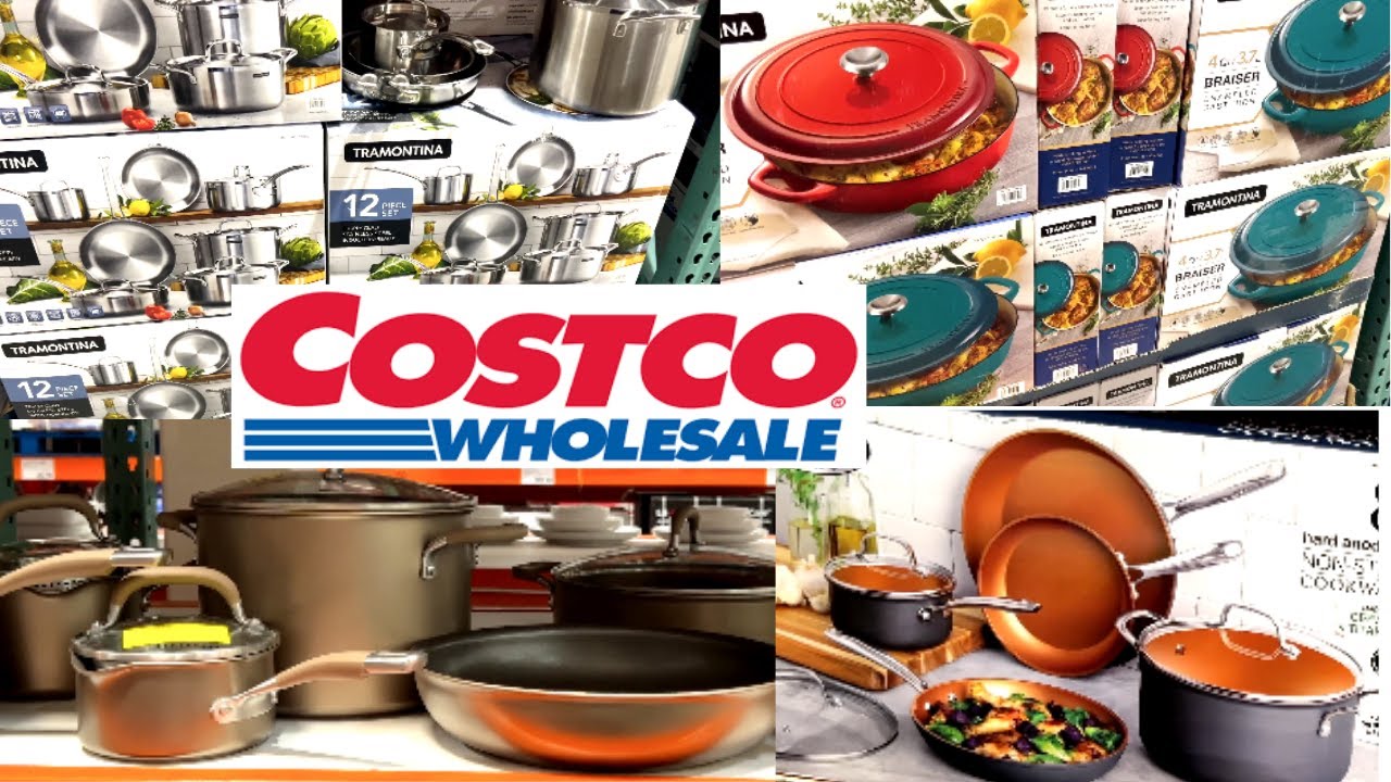 COSTCO KITCHEN KITCHENWARE COOKING SET COOKWARE | SHOP WITH ME