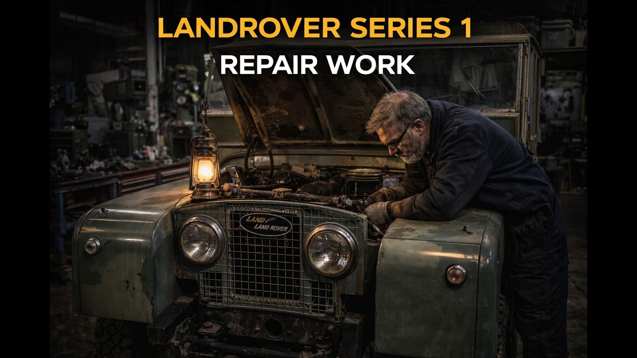 Land Rover Wing Weld - Series 1 repair.