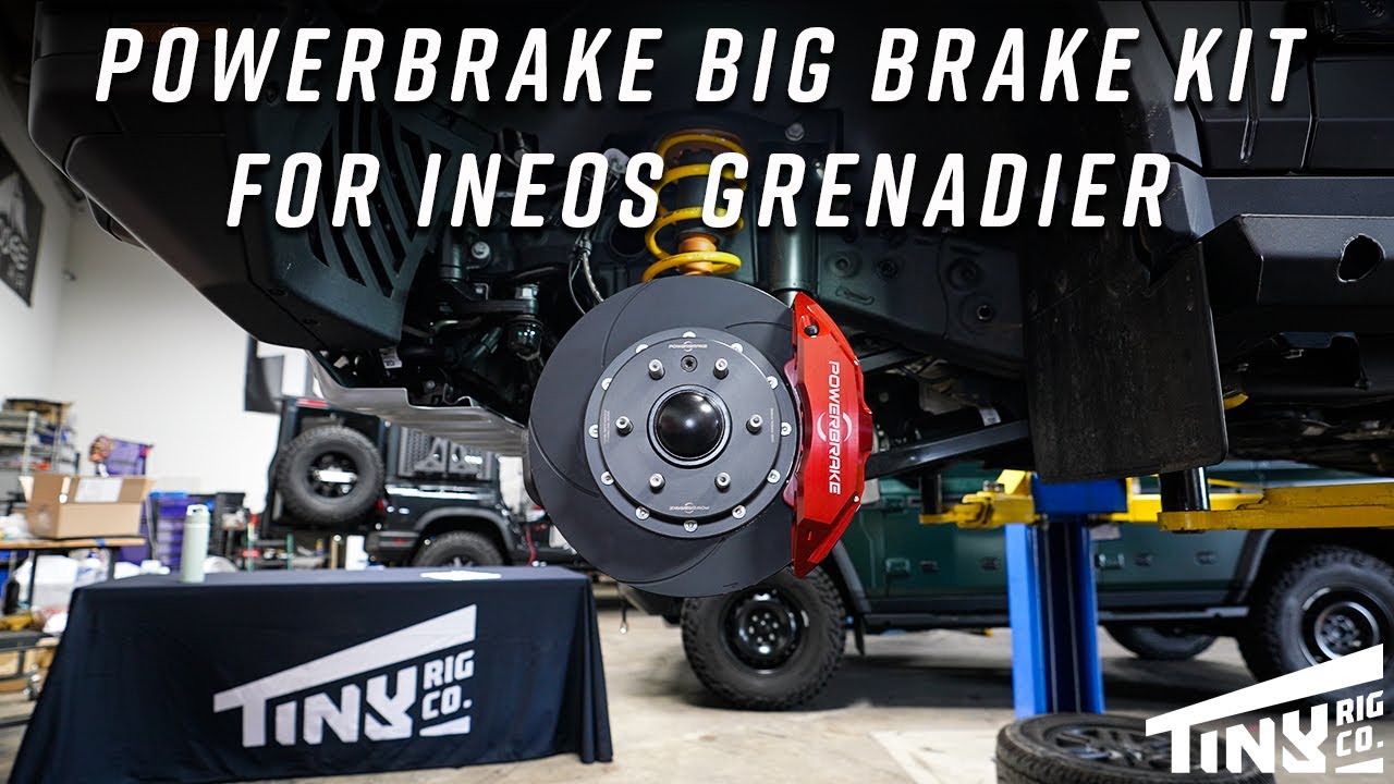 ПЕРВЫЙ комплект тормозов Powerbrake Big в США | Ineos Grenadier от Tiny Rig Co