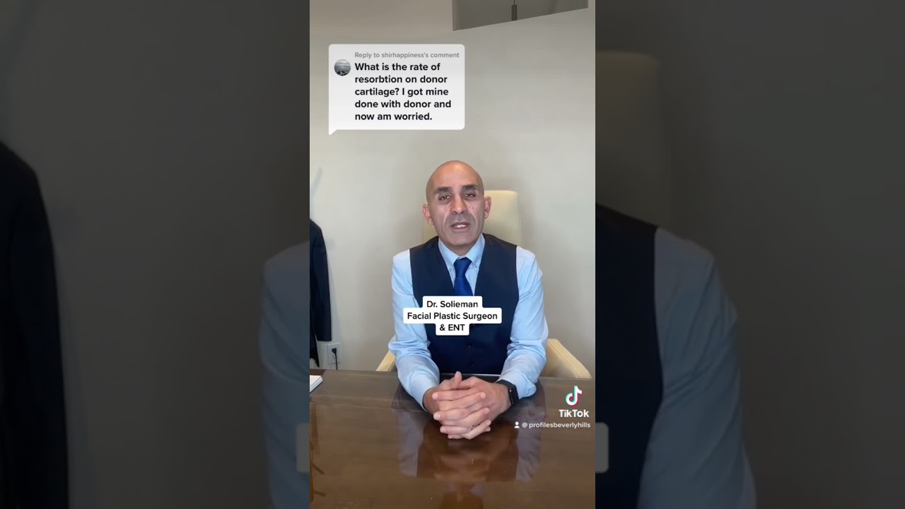 Resorption rate of donor cartilage 👃👀🤔