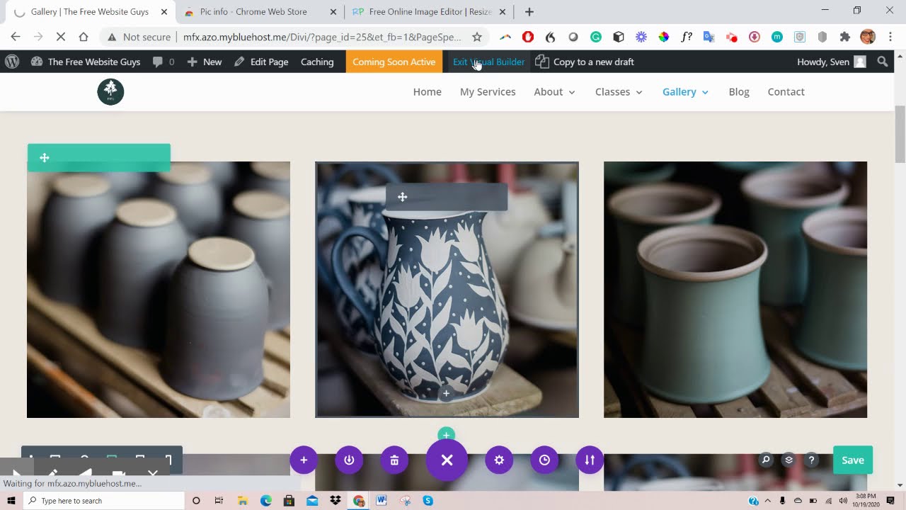 How to resize images in Divi