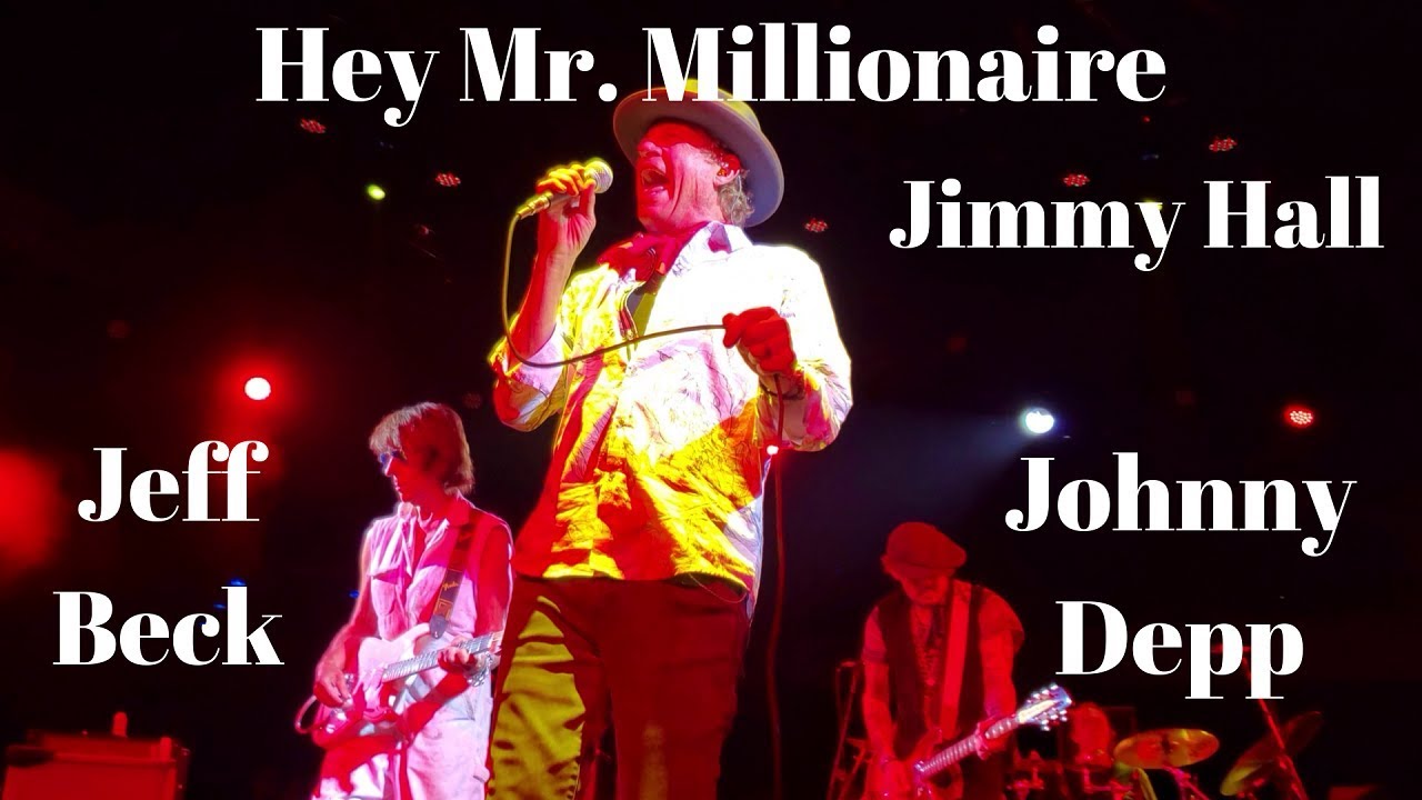 Jeff Beck with Johnny Depp - Hey Mr. Millionaire Live at Celebrity Theatre 9/24/19
