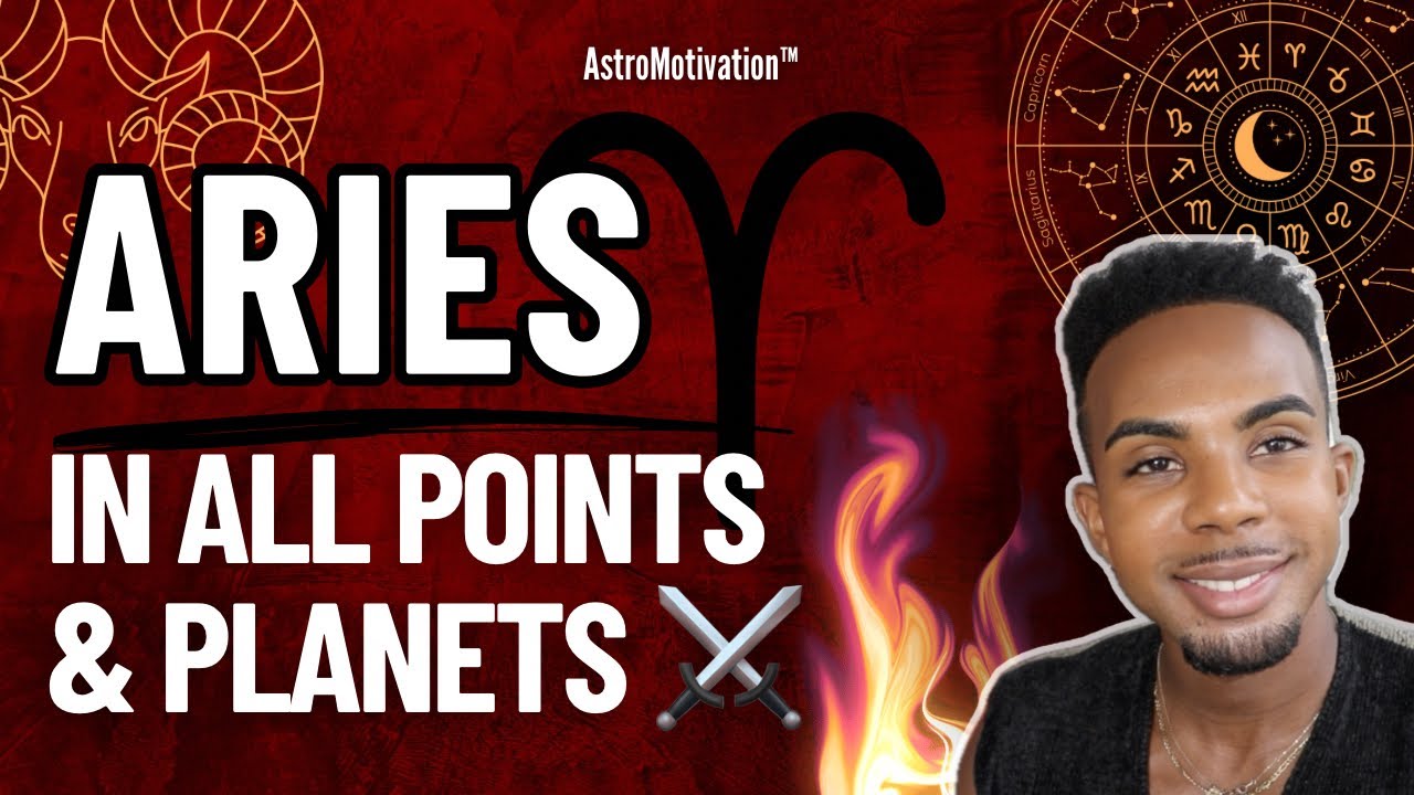 ARIES Energy♈️: In All Planets & Points! | Find Out Where & How You Express Your Fire🔥⚔️ #astrology