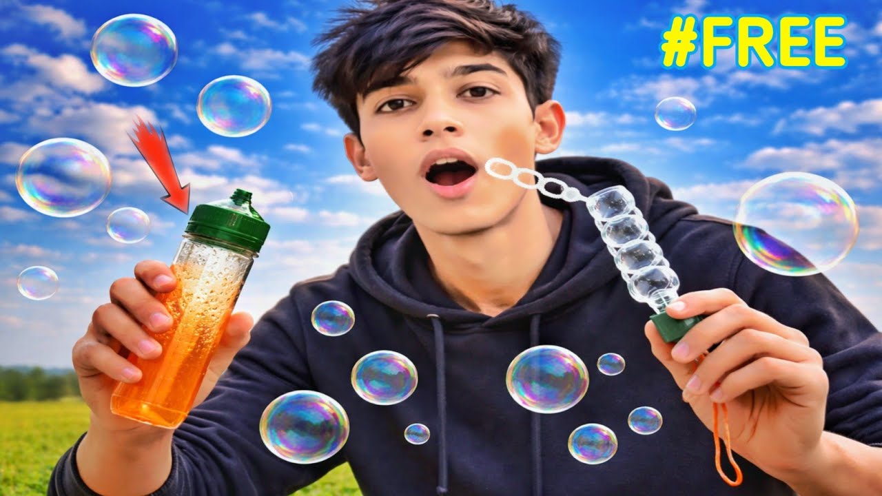 ফু দিলেই বাবল উড়ে! বাসায় ফ্রি বাবল লিকুইড তৈরি করার সহজ উপায়