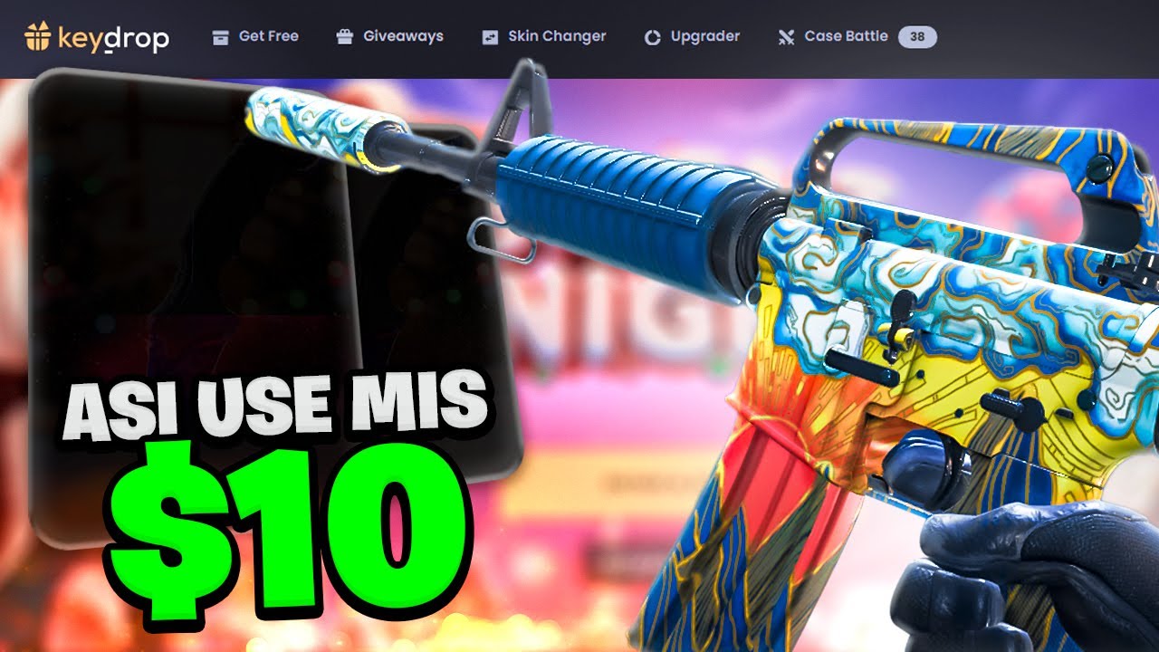 ASI USE MIS $10 EN KEYDROP!