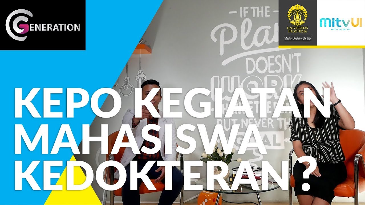 GENERATION: Kehidupan Mahasiswa Kedokteran UI! | Talkshow Mahasiswa FK UI