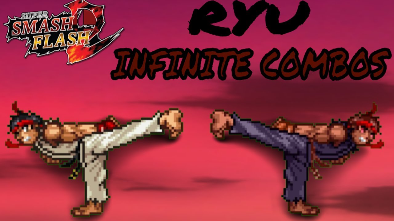 No Escape | A Ryu SSF2 Combo Video | Super Smash Flash 2 Patch 1.4