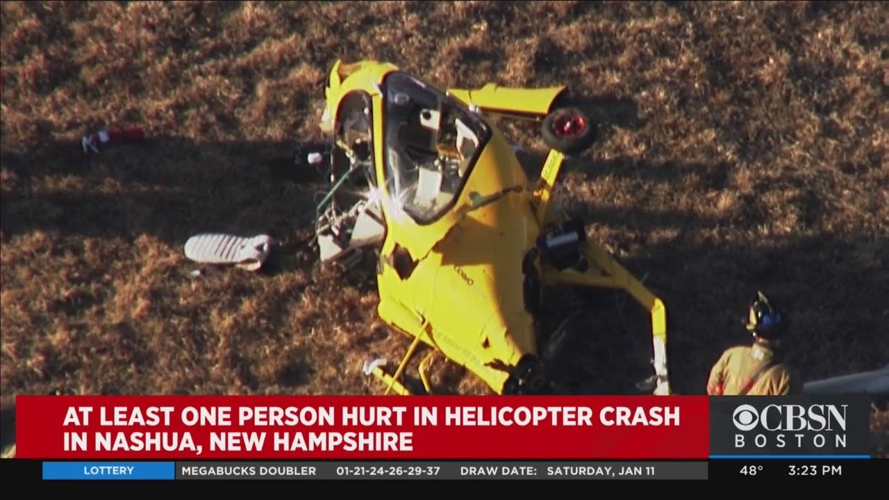At Least 1 Person Injured In Helicopter Crash In Nashua, NH