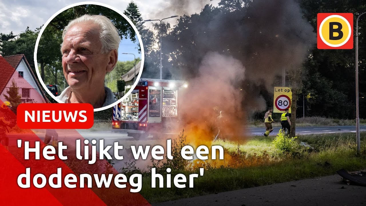 20-jarige Tilburger omgekomen bij crash op N65 | Omroep Brabant