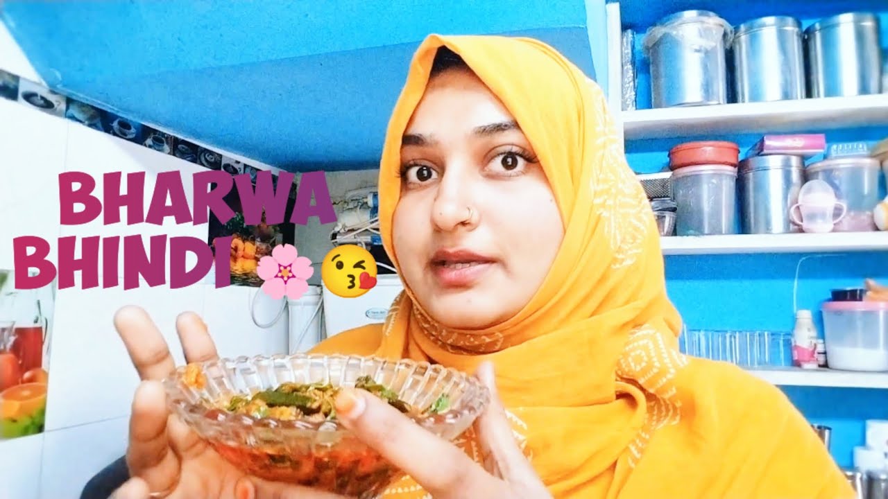 Bharwa Bhindi Recipe ❤️| Masala Bhindi Must Try 🌸
