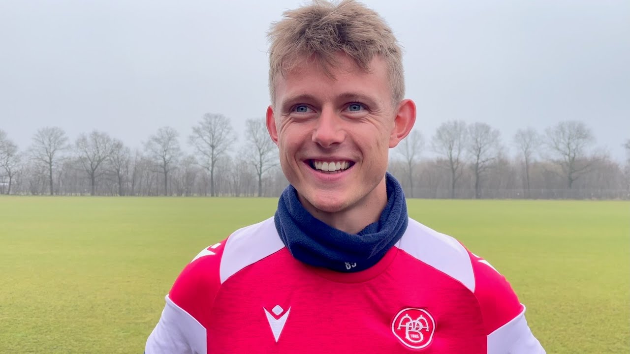 Mathias Jørgensen før opgøret i Aarhus