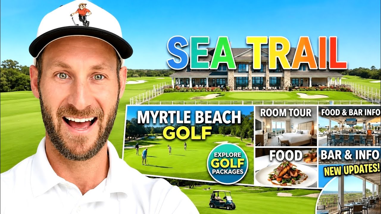 The Newly UPDATED Sea Trail Resort Vlog