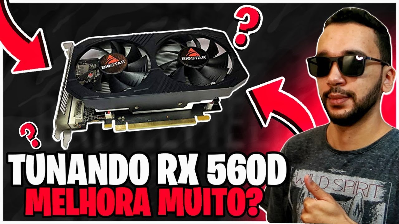 RX 560 D, o ULTIMATO: Overclock, Comparativo RX 460, Comparativo GTX 1050ti, GTX 960 e GTX 950