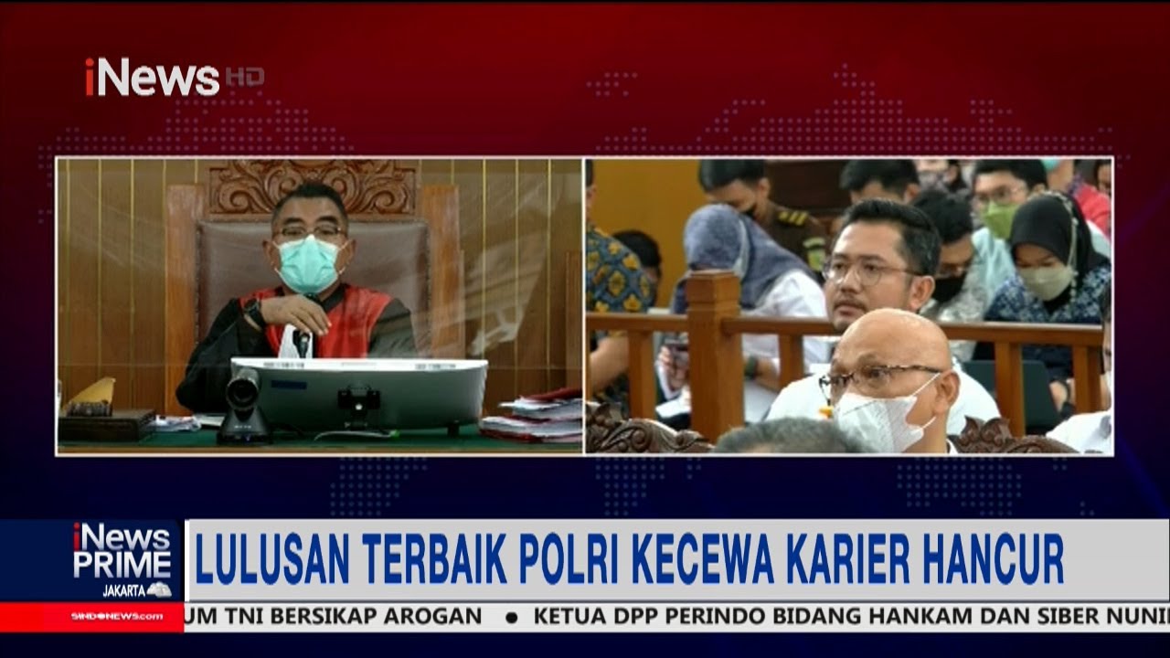 Kekecewaan Lulusan Terbaik Polri: Karier Hancur Akibat Ulah Ferdy Sambo #iNewsPrime 06/12