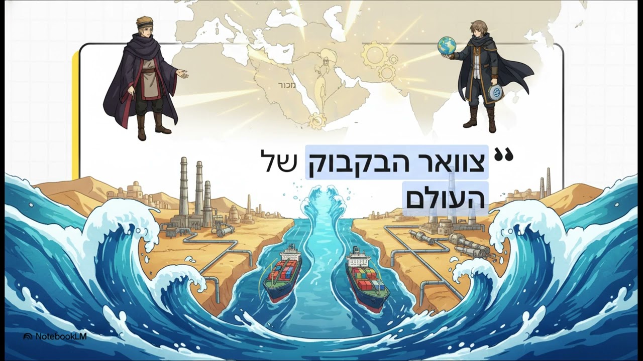 מצרי הורמוז: צוואר הבקבוק של העולם והזווית הישראלית | ניתוח אסטרטגי 2026