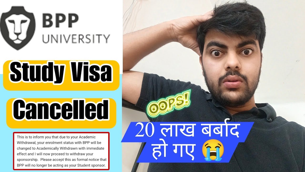 BPP University Visa Cancelled 😭