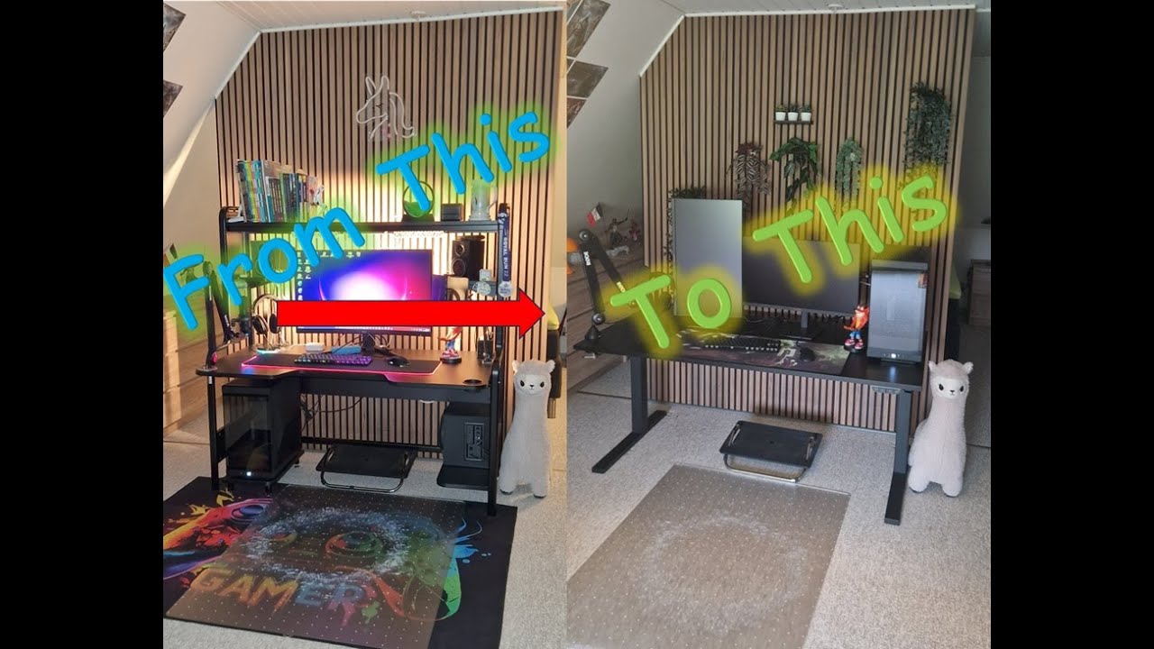 I Built the IKEA Mittzon Desk… and WOW
