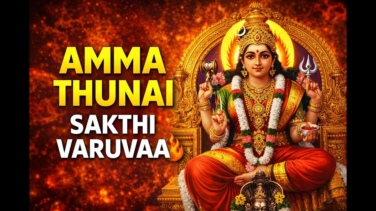 Amma Bhakthi Paadal | Emotional Tamil Amman Devotional Song | Peaceful Shakti Song