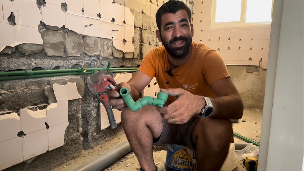 ΑΝΑΚΑΙΝΙΣΗ ΜΠΑΝΙΟΥ part2#ΠΩΣ ΚΟΛΛΑΩ  ppr#pprpipe#ΠΩΣ ΒΓΑΖΩ ΟΔΗΓΟΥΣ ΤΣΙΜΕΝΤΟΚΟΝΙΑ Σ
