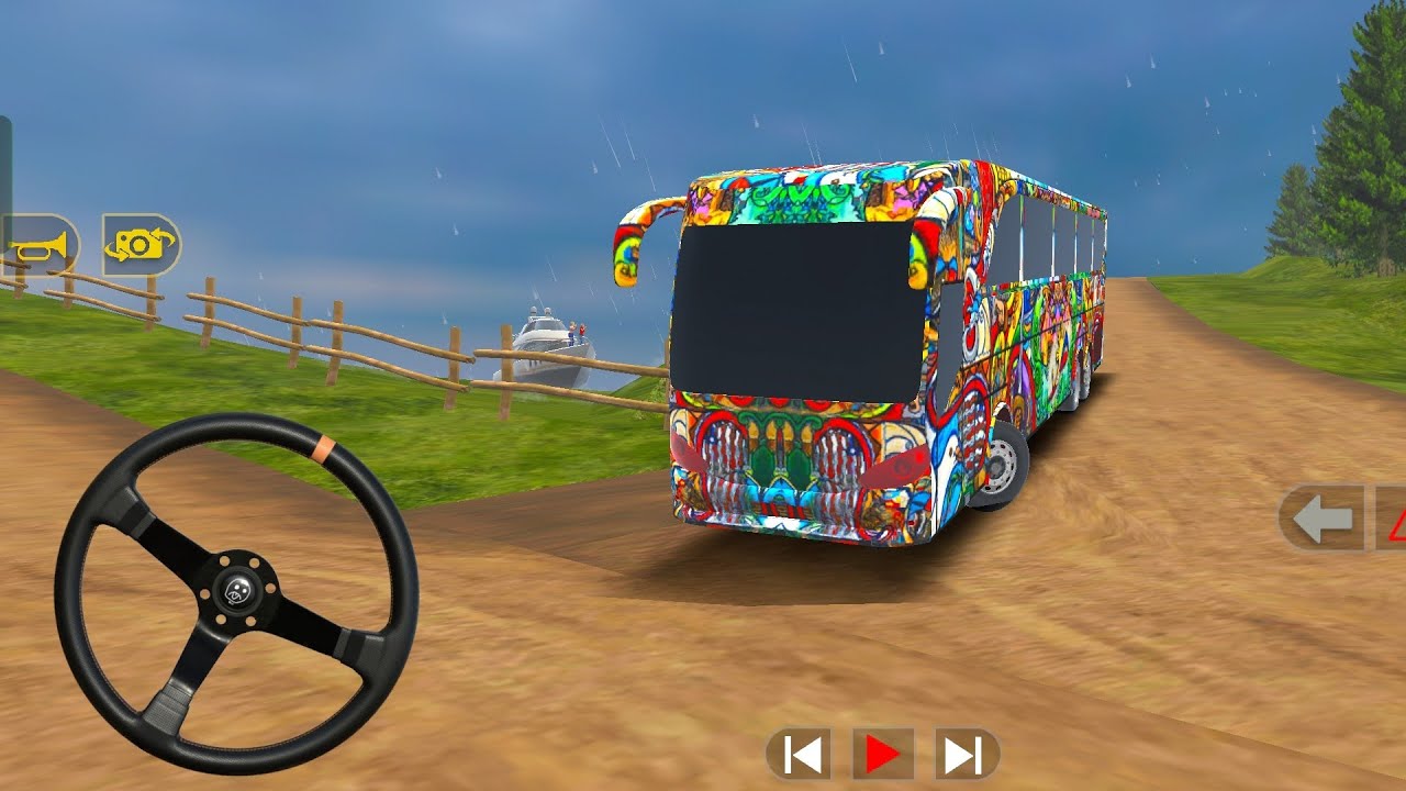 Coach BusSimulat or Indian. Gameplay Brand gamer. Part 211