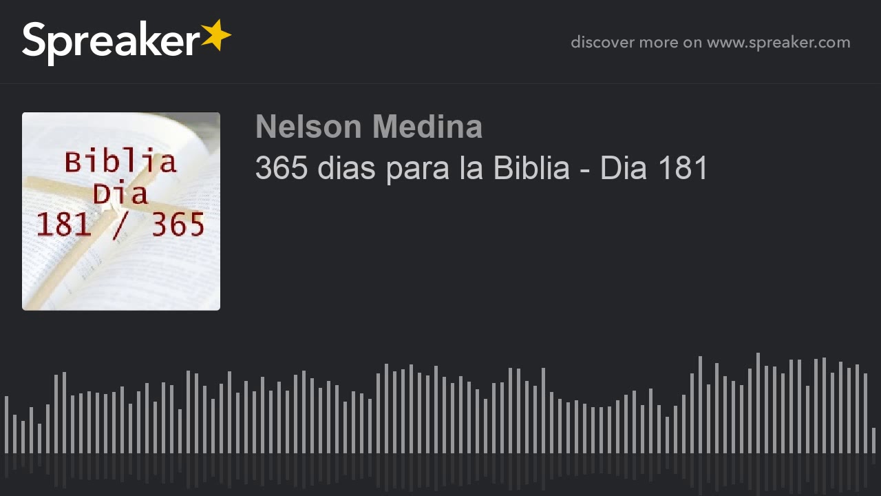 365 dias para la Biblia - Dia 181