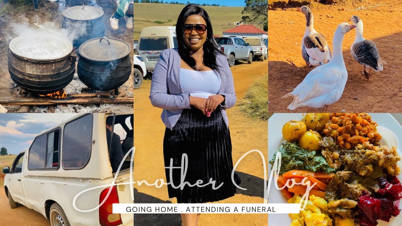 VLOG: Travelling home Qumbu | Attending a Funeral
