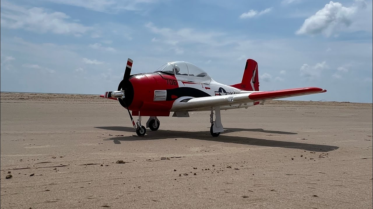 FMS T-28D V4 test flight and honest review