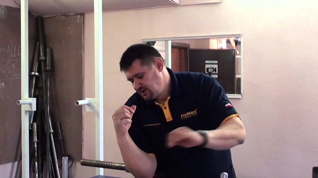 Igor Mazurenko - Armwrestling Seminar (1.02.2014, Moscow, Russia) - Master Class [Мастер класс]