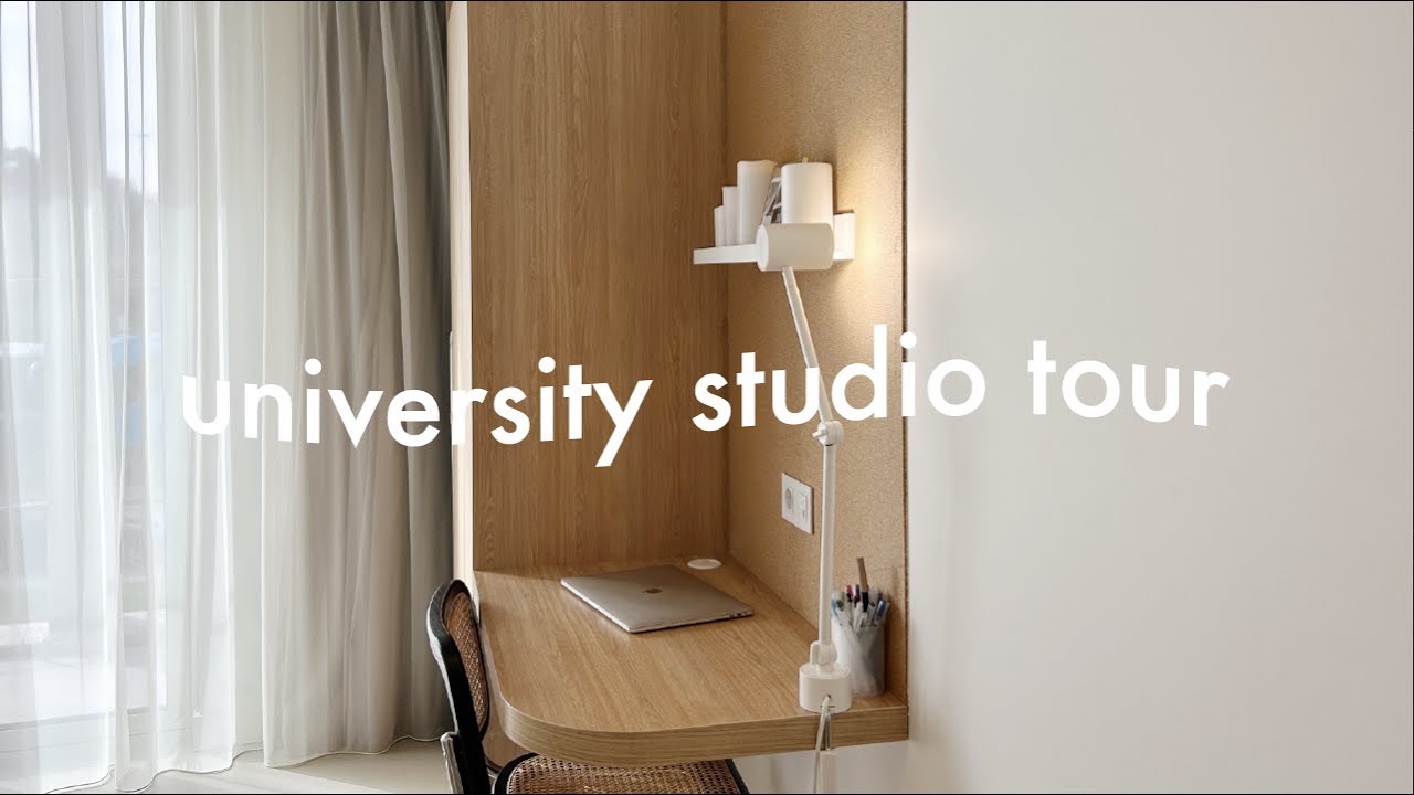 room tour | estudio de estudante universitária | porto