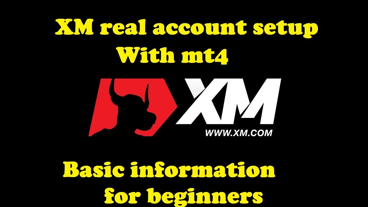 XM real account setup with mt4 also basic information for beginners