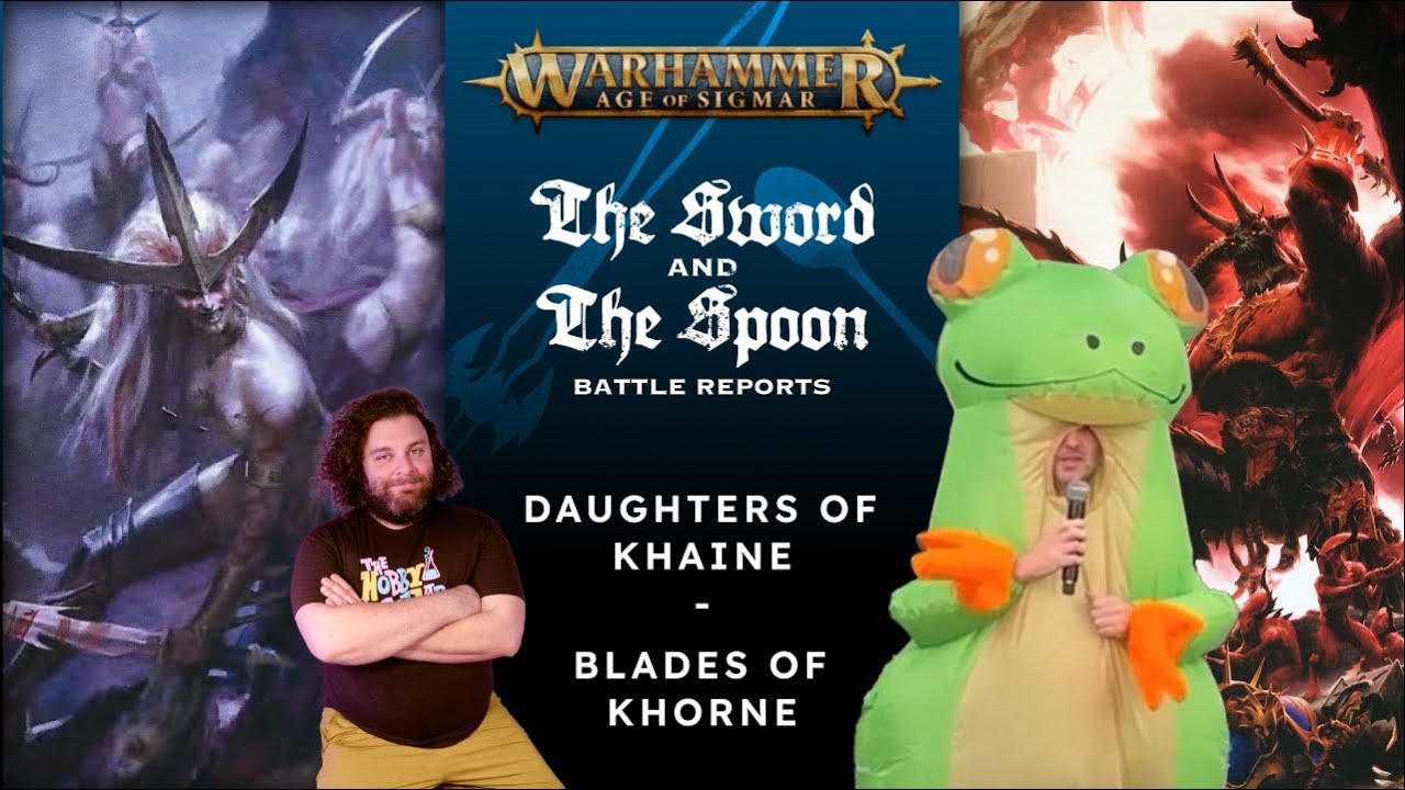 Daughters of Khaine v Blades of Khorne | 4th Edition Age of Sigmar Battle Report #games #aos