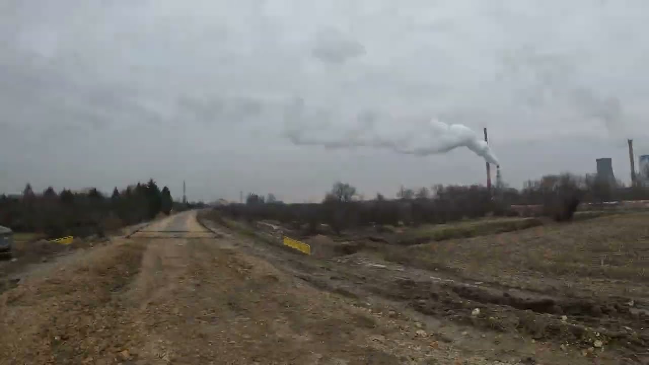 Południowy wał Wisły 27.01.2023