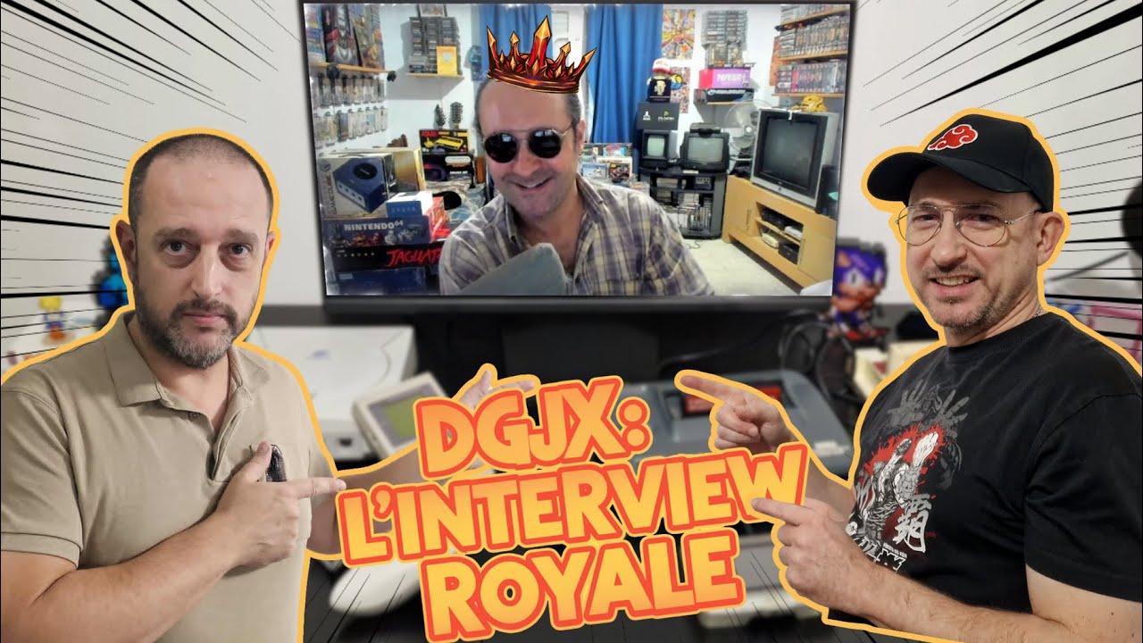 RETROPIXELAGE#1: L' INTERVIEW ROYALE DE DGJX (émission rétrogaming)