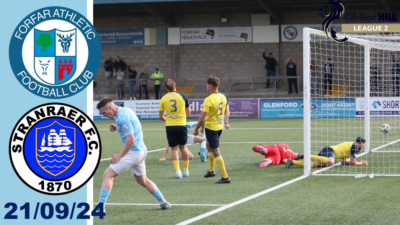 21-09-24 Forfar Athletic v Stranraer