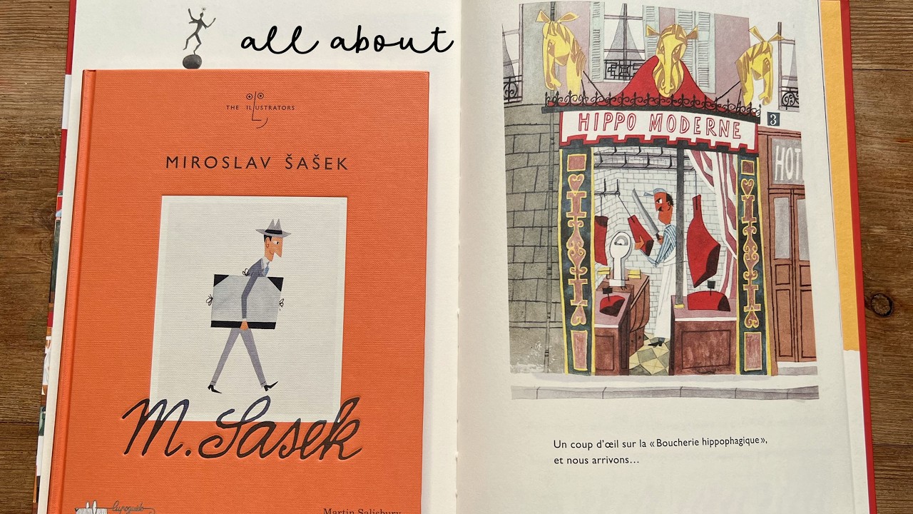 All about MIROSLAV SASEK: life, art work and books