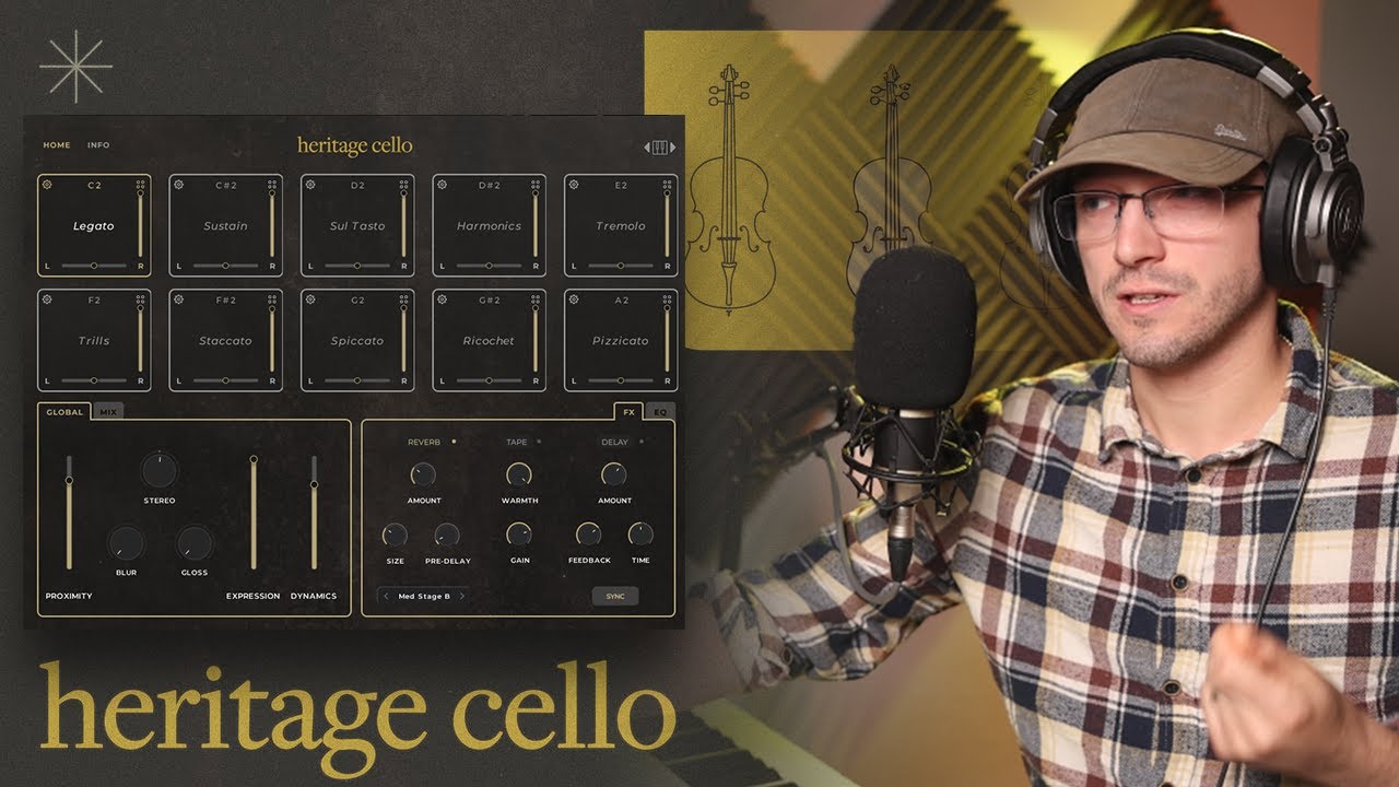 Новый король виолончельных легато? (Но есть одна загвоздка...) | Heritage Cello от Sonixinema