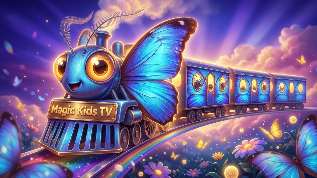 🌟 A Giant Butterfly Became a Train?! | Magic Kids TV | Kids Magical Story