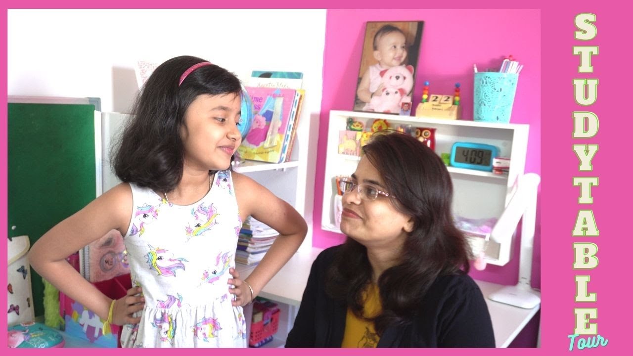 Vlog #404: My Daughter's Study Table Tour || Simply  Laxmi's Life