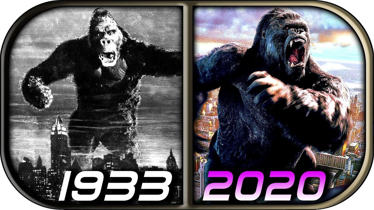 EVOLUTION of KING KONG in Movies (1933-2020) Godzilla vs Kong trailer movie scene leaked footage