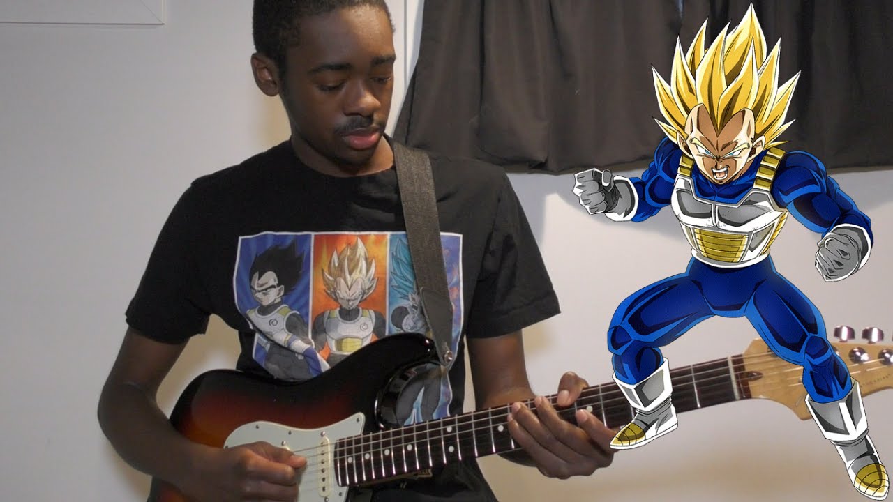 SSJ Vegeta Theme On Guitar