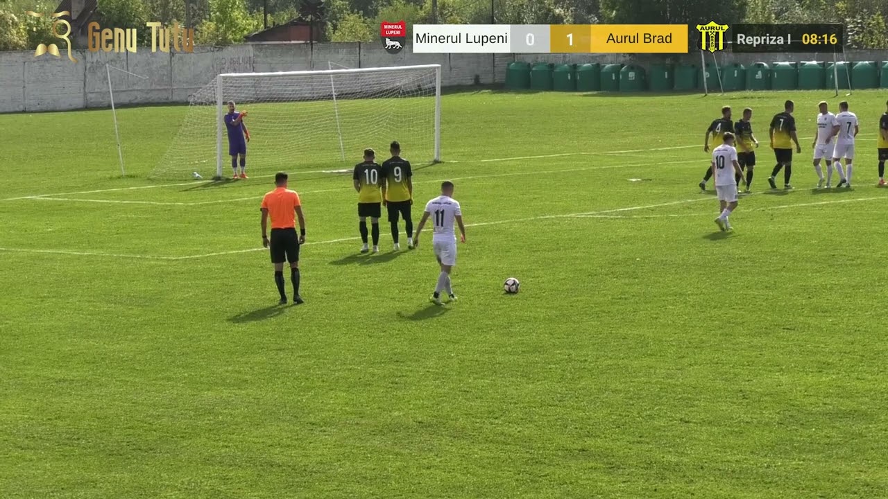 Fotbal Liga a IV-a Hunedoara, Etapa a 5-a, Minerul Lupeni - Aurul Brad (5-4)